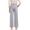 image:imageMartha Stewart Womens Wide Leg Pintuck Pant HighRise Soft Stretch Denim amp Twill Trouser with Front Seam DetailPale Wash