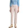 image:imageMartha Stewart Womens PullOn Straight Ankle Pant Stretch Twill amp Denim Casual Trouser with Full Elastic WaistbandWhite