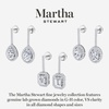 image:imageMartha Stewart 2 12 Carat Lab Grown Diamond Drop Earrings In Sterling SilverOval