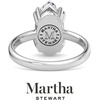 image:imageMartha Stewart 2 Carat Marquise Shape Lab Grown Diamond Solitaire Engagement Ring In Sterling Silver