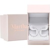 image:imageMartha Stewart 3 Carat Lab Grown Diamond Fancy Hoop Earrings In Sterling Silver