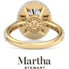 image:imageMartha Stewart 4 Carat Lab Grown Diamond Ring Hidden Halo Diamond Engagement Ring in 14 Karat Goldyellowgold