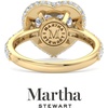 image:imageMartha Stewart 4 Carat Lab Grown Diamond Ring Hidden Halo Diamond Engagement Ring in 14 Karat Goldyellowgold