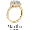 image:imageMartha Stewart 4 Carat Lab Grown Diamond Ring Hidden Halo Diamond Engagement Ring in 14 Karat Goldyellowgold