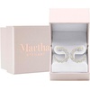 image:imageMartha Stewart 5 Carat Lab Grown Diamond Hoop Earrings Oval Shape 14K Gold Diamond Hoop Earrings for Womenyellowgold