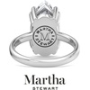 image:imageMartha Stewart 5 Carat Marquise Shape Lab Grown Diamond Solitaire Engagement Ring In Sterling Silver