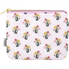 image:imageMartha Stewart Accessories Pouch with Zipper Closure 6 x 775 MultiPocket Organizer for Office Supplies Toiletries Makeup Travel Essentials with 2 Interior Zip Pockets Sunshine Bouquet