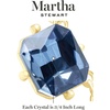 image:imageMartha Stewart Cushion Crystal Statement NecklaceBlue