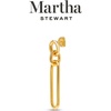 image:imageMartha Stewart Elegant Gold Dangle Earrings 2 Inches