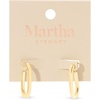 image:imageMartha Stewart Gold Hoop Earrings 1 12 Inches