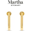 image:imageMartha Stewart Gold Hoop Earrings 1 12 Inches