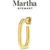image:imageMartha Stewart Gold Hoop Earrings 1 12 Inches