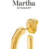 image:imageMartha Stewart Gold Hoop Earrings 1 12 Inches