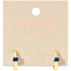 image:imageMartha Stewart Gold Hoop EarringsBlue