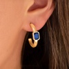image:imageMartha Stewart Gold Hoop EarringsBlue