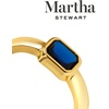 image:imageMartha Stewart Gold Hoop EarringsBlue