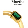 image:imageMartha Stewart Gold Hoop EarringsGreen