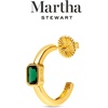 image:imageMartha Stewart Gold Hoop EarringsGreen