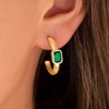 image:imageMartha Stewart Gold Hoop EarringsGreen