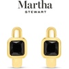 image:imageMartha Stewart Gold Huggie Hoop EarringsBlack