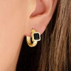 image:imageMartha Stewart Gold Huggie Hoop EarringsBlack