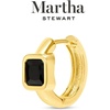 image:imageMartha Stewart Gold Huggie Hoop EarringsBlack
