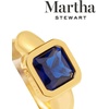 image:imageMartha Stewart Gold Huggie Hoop EarringsBlue