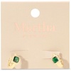 image:imageMartha Stewart Gold Huggie Hoop EarringsGreen