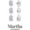 image:imageMartha Stewart Lab Grown Diamond Earrings Drop Style Sterling Silver Fine Jewelry for WomenOval Shape3 Carat