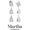 image:imageMartha Stewart Lab Grown Diamond Earrings Drop Style Sterling Silver Fine Jewelry for WomenPear Shape3 Carat