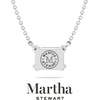 image:imageMartha Stewart Lab Grown Diamond Solitaire Necklace In Sterling Silver Emerald Heart Pear or Round ShapeEmerald Cut2 Carat