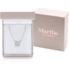image:imageMartha Stewart Lab Grown Diamond Solitaire Necklace In Sterling Silver Emerald Heart Pear or Round ShapeRound Shape3 Carat