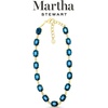 image:imageMartha Stewart Oval Crystal Statement NecklaceBlue