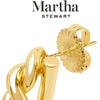image:imageMartha Stewart Textured Gold Hoop Earrings