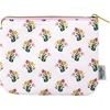 image:imageMartha Stewart Accessories Pouch with Zipper Closure 6 x 775 MultiPocket Organizer for Office Supplies Toiletries Makeup Travel Essentials with 2 Interior Zip Pockets Sunshine Bouquet