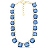 image:imageMartha Stewart Cushion Crystal Statement NecklaceBlue