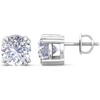 image:imageMartha Stewart Lab Grown Diamond Stud Earrings in Sterling Silver Lab Grown Diamond Earrings for Women40 Carats