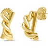 image:imageMartha Stewart Textured Gold Hoop Earrings