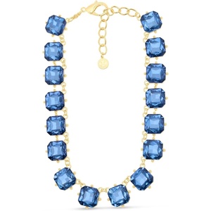 image:imageMartha Stewart Cushion Crystal Statement NecklaceBlue