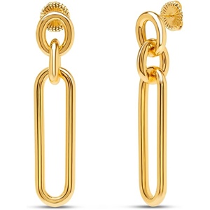 image:imageMartha Stewart Elegant Gold Dangle Earrings 2 Inches