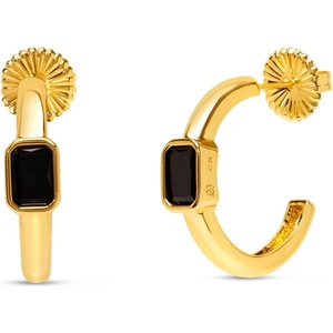 image:imageMartha Stewart Gold Hoop EarringsBlack