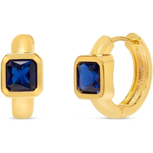 image:imageMartha Stewart Gold Huggie Hoop EarringsBlue