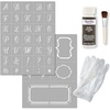 image:imageMartha Stewart Vinyl Stencil Kit 6 Pc Script
