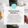 image:imageMartha Stewart 53Qt Stand Mixer 12Speed TiltHead Electric Kitchen Mixer with Stainless Steel Bowl Dough Hook Whisk amp Beater Splash Guard Ideal for Baking Bread Cake amp Whipping Linen CreamCaviar Gray