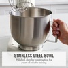 image:imageMartha Stewart 53Qt Stand Mixer 12Speed TiltHead Electric Kitchen Mixer with Stainless Steel Bowl Dough Hook Whisk amp Beater Splash Guard Ideal for Baking Bread Cake amp Whipping Linen CreamLinen Cream