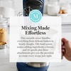 image:imageMartha Stewart 53Qt Stand Mixer 12Speed TiltHead Electric Kitchen Mixer with Stainless Steel Bowl Dough Hook Whisk amp Beater Splash Guard Ideal for Baking Bread Cake amp Whipping Linen CreamIndigo Blue
