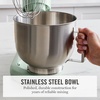 image:imageMartha Stewart 53Qt Stand Mixer 12Speed TiltHead Electric Kitchen Mixer with Stainless Steel Bowl Dough Hook Whisk amp Beater Splash Guard Ideal for Baking Bread Cake amp Whipping Linen CreamHoneydew Green