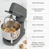 image:imageMartha Stewart 53Qt Stand Mixer 12Speed TiltHead Electric Kitchen Mixer with Stainless Steel Bowl Dough Hook Whisk amp Beater Splash Guard Ideal for Baking Bread Cake amp Whipping Linen CreamCaviar Gray