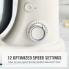image:imageMartha Stewart 53Qt Stand Mixer 12Speed TiltHead Electric Kitchen Mixer with Stainless Steel Bowl Dough Hook Whisk amp Beater Splash Guard Ideal for Baking Bread Cake amp Whipping Linen CreamLinen Cream