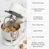 image:imageMartha Stewart 53Qt Stand Mixer 12Speed TiltHead Electric Kitchen Mixer with Stainless Steel Bowl Dough Hook Whisk amp Beater Splash Guard Ideal for Baking Bread Cake amp Whipping Linen CreamLinen Cream